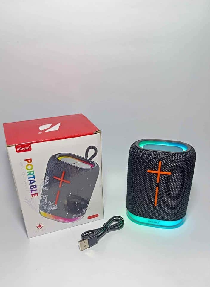 Parlante Inalámbrico Portátil KBroad Bluetooth